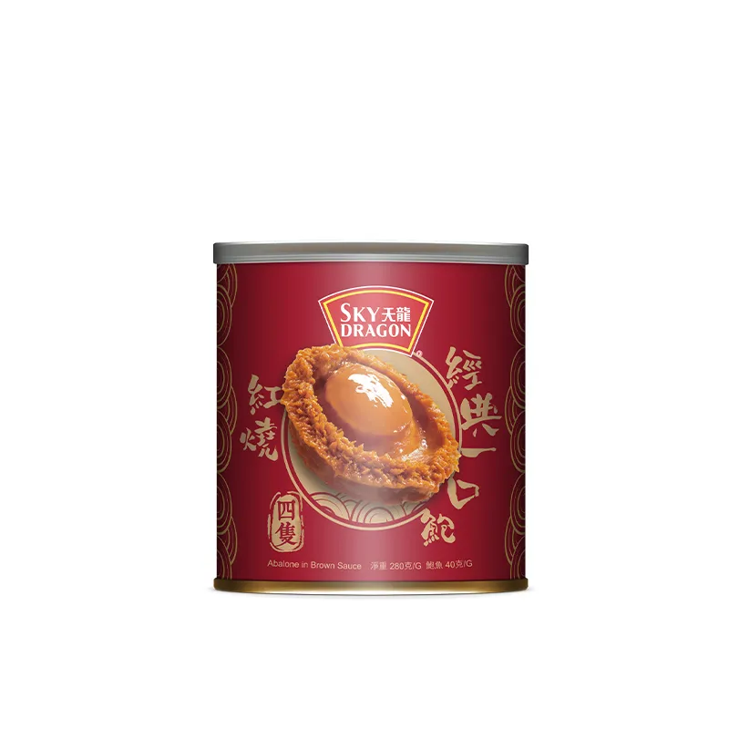 天龙红烧经典一口鲍 (4只) 280克