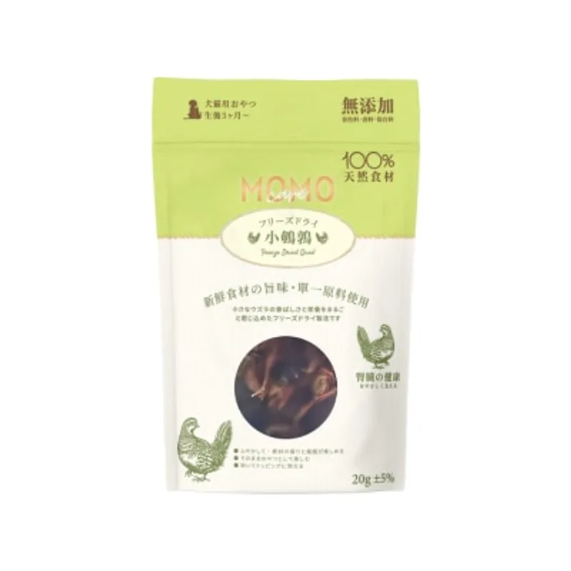 MOMOCARE 貓狗凍乾小食 - 小鵪鶉(20g) 058623