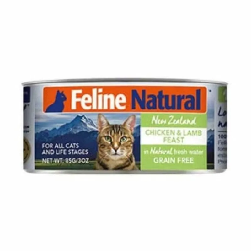 F9 Feline Natural 貓罐頭 - 雞肉及羊肉