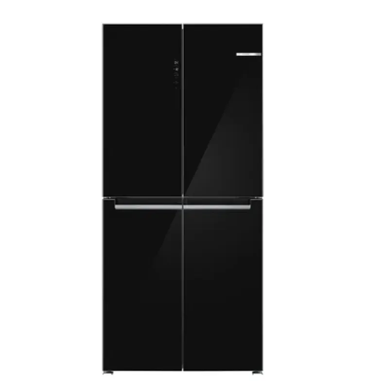 BOSCH 550L纖薄四門雪櫃 KMC85LBEA 黑玻璃